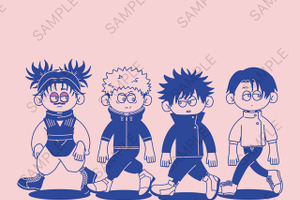 「呪術廻戦」禪院直哉、脹相、乙骨憂太らが新感覚のユルさで登場♪ Tシャツ、トートバッグ、アクキーなど　とぼけ顔がキュート☆ 画像