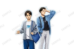 「進撃の巨人」エレンやリヴァイ普段着が清潔感満載☆ シミラールックの描き下ろしイラストの新グッズが登場 画像