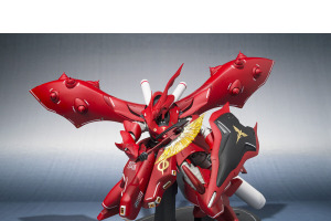 小節版「ガンダム 逆シャア」登場機ナイチンゲールのフィギュアが明日まで予約受付中！濃淡2色のマットカラーでリアリティを追求 画像