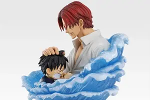 「一番くじ ワンピース」シャンクスら個性が光る赤髪海賊団がフィギュアに！ ラストワンはルフィとの感動シーンを立体化 画像