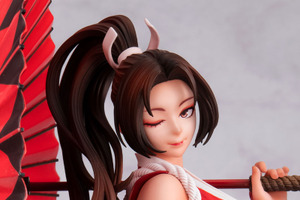 “魅惑の女忍者”「KOF'98」不知火舞がヒロアキ先生の描き下ろしを基に立体化！ 凛とした立ちポーズに大胆な後ろ姿を披露 画像