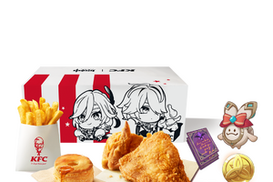 「原神」アルハイゼン＆カーヴェと一緒にチキンを食べよう♪ KFCコラボ第2弾開催！ 限定BOXやゲーム内アイテム、豪華サイン色紙キャンペーンも 画像