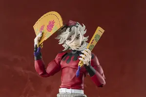 いい夜だねぇ―「鬼滅の刃」上弦の弐・童磨のフィギュアが登場！ 扇つきで劇場版の血鬼術も再現できる!! 画像