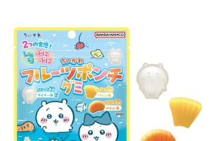 「ちいかわ」“サイダーフルーツポンチ湧きどころ”がグミに♪ ちいかわ、ハチワレ、うさぎ型で可愛い＆美味しそう☆ 画像