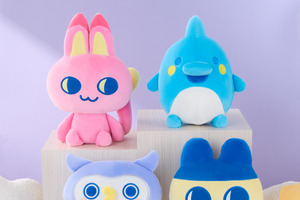 「たまごっち」×ナムコ！星モチーフのビッグぬい＆ぬいぐるみシュシュが登場 画像