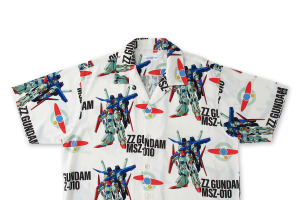 「機動戦士ガンダムZZ」ZZガンダム&キュベレイMk-IIを夏の装いに♪ 「STRICT-G」アロハシャツ登場 画像
