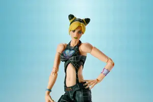 “決着ゥゥーーーッ!!”「ジョジョの奇妙な冒険」空条徐倫がS.H.Figuarts化！ ストーン・フリーの能力を発動させるシーンをワイヤーパーツで再現!? 画像