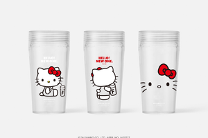 キティちゃんの可愛いシェイカー付き♪ ハローキティ×FUJIMIコラボで毎日を健康に！ 限定アップル風味のプロテイン登場 画像