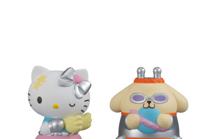 キティ＆ポムポムプリンが宇宙カワイイ♪ 「サンリオ」キャラたちが宇宙をテーマにした衣装のミニマスコット登場！ 画像