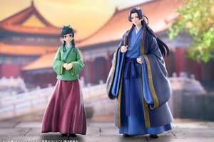 微笑む猫猫＆壬氏♪ 「薬屋のひとりごと」OSHI WORKSよりフィギュア化！ マグネット台座で並べて飾れるコレクションアイテム登場 画像