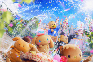 「サンリオ」日焼けしたポムポムプリン、シナモロール、クロミたちが登場☆ 「サンリオキャラクターパーク ハーモニーランド」で夏イベントが開催 画像