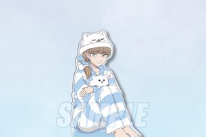 小雪や湊たちとパジャマパーティー♪ 「氷の城壁」描き下ろしイラストの限定グッズがラインナップしたオンラインくじ登場！ 画像