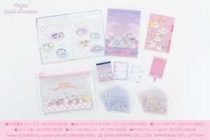 「しろたん×サンリオ」いちごの帽子やパジャマ姿がキュート♪ コラボ商品第2弾が100円ショップに登場 画像