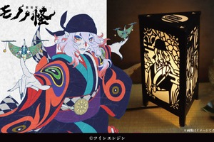 「劇場版モノノ怪」謎の男・薬売りが優しい灯りで照らす“行燈”に♪ 各章の襖絵がモチーフ！ 画像