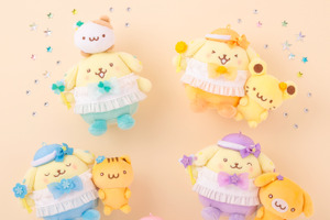 ポムポムプリンがゆめかわ～な“ぬい”に☆赤マントの王様風も似合いすぎ！新グッズが登場【6月12日より受注予約】 画像
