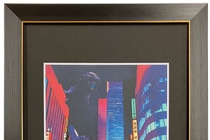 「ゴジラ」×浮世絵！新宿、道頓堀、そしてススキノにも…ネオン煌めく都市に再び“怪獣王”現る!! シリーズに新作登場 画像