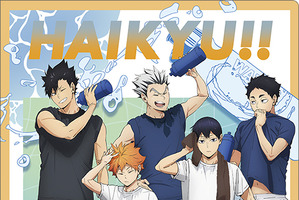 「ハイキュー!!」日向・影山・黒尾・研磨・木兎・赤葦の“クールダウン”姿を描き下ろし！アニメイトで新商品販売＆フェア開催 画像