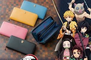 「鬼滅の刃」炭治郎、禰豆子、善逸、伊之助、義勇をイメージした本革レザーアイテムがリニューアル！メタルパーツがワンポイントに♪ 画像