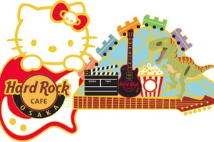 ハローキティが「ハードロックカフェ」とコラボ♪ 横浜＆大阪2店舗の限定グッズ登場☆ 画像