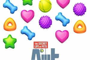 映画「ペット」がパズルゲームに  「ペット わんにゃんラッシュ」無料配信スタート 画像