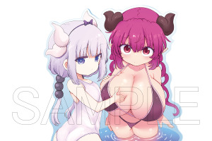 大胆水着姿にドキドキ…☆「小林さんちのメイドラゴン」トール、カンナらの水着姿グッズが登場♪クール教信者のイラストを贅沢に使用 画像