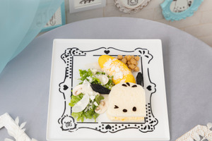 「サンリオ」ポチャッコがウエイター姿でお出迎え♪限定メニュー&描き下ろしグッズ登場の涼しげなカフェ開催【7月2日～】 画像