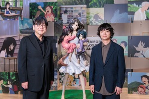 「細田守の原点/展」オープニングイベントに細田守監督と俳優・染谷将太が登場！ 細田監督「展覧会をきっかけに初めて原点を振り返りました」 画像