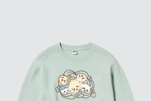 ちいかわ、ハチワレ、うさぎが可愛くデザイン♪ 「ちいかわ」×ユニクロ「UT」コラボスウェットが発売！ 色んなシーンで着こなしたい 画像
