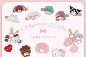 シナモン、クロミがキラキラ☆ 「サンリオ」ラメシリーズ登場！シュガーバニーズやリトルツインスターズがヘアクリップやバンスクリップ、チャームに 画像