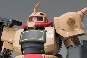 ザク・デザートタイプ、出撃！ カトキハジメプロデュースのレーベル「G.F.F.M.C」に登場！最初期に発表されたMSVの1機がハイクオリティなフィギュアに 画像