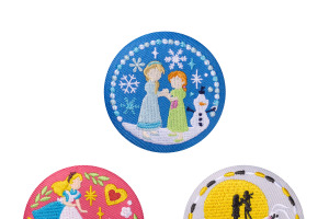 「蒸気船ウィリー」「ズートピア」「アナ雪」などディズニー名作の刺繍がカワイイ♪ 刺繍缶バッジビスケット発売 画像