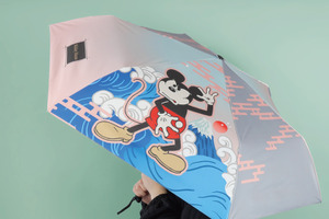 「ディズニー」ミッキーが和の世界に！晴雨兼用傘＆エコバッグが新登場♪ ギフトにもおすすめ◎ 画像
