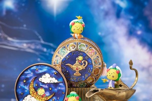 「コジコジ」まるで宝石箱…♪ 幻想的なガラス絵に心ときめくコラボクッキー缶が登場！ 画像