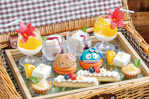 「サンリオ」キティやマイメロが“日焼け”してアフヌン♪ 毎年人気の「ぐでたま かき氷パフェ」も【サンリオキャラクターズ ガーデンカフェ】 画像