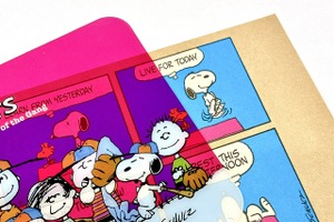 「PEANUTS」スヌーピーたちの表情やストーリーを楽しめる♪ ポストカードセット＆文具が登場 画像
