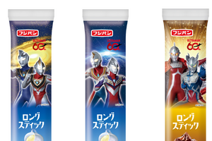 歴代ウルトラマンが集結！ フジパン×ウルトラマンシリーズのコラボが再び！ ロングスティックのコラボパッケージ登場 画像
