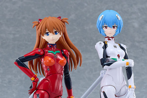 “私が消えても代わりはいるもの” “あんたバカぁ？”「エヴァ」レイとアスカの可動式プラモデルが登場！好みの表情を選べる交換パーツも！ 画像