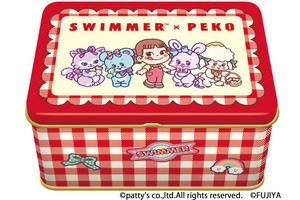 「不二家」ペコちゃん×「SWIMMER」がコラボ！ 可愛すぎる平成レトロ風スイーツ＆雑貨が登場 画像