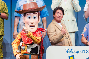 唐沢寿明、所ジョージ、広瀬アリス、佐野勇斗ら声優8名が東京ディズニーランドに大集合！『トイ・ストーリー５』初日イベント「本当に感動できる作品になっている」 画像