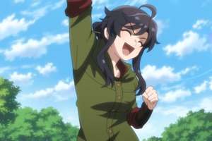 夏アニメ「捨てられ聖女の異世界ごはん旅」異世界でアッサリ追放されたリンが釣りをしていると…？第1話先行カット 画像