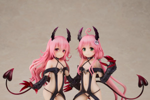 ララ＆モモの優しい笑顔に癒される…♪ 「ToLoveるダークネス」ララ＆モモのセットフィギュアが登場！ 単体版とは一部表情やポーズが異なる仕様に注目【セット版】 画像