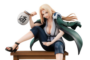 “火の意志をなめるなよ！”「NARUTO -ナルト-」綱手のフィギュアが再販！ 戦いから離れてリラックスした姿をお手元でも堪能しよう 画像