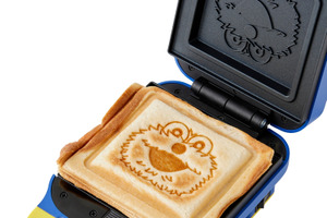 「パペットスンスン」焼き目がかわいすぎる…！ホットサンドメーカー登場♪録り下ろしボイス付きタイマーも同時発売☆ 画像