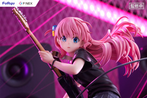 「ぼざろ」後藤ひとりがライブシーンを再現した1/7スケールフィギュアに！真剣な表情やステージ演出までこだわり♪ 画像