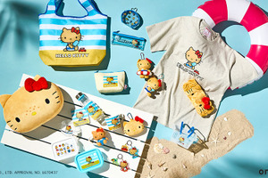 「サンリオキャラクターズ」が大集合！ “そばかす”がキュートな日焼けハローキティグッズも登場 画像