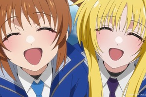 夏アニメ「なのはEXGV」なのはからスカウトされるシイナは、はやてから“世界を救う方法”を聞き…？第2話先行カット 画像