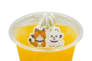 「黄泉のツガイ」ユル、左右様がタイトーステーションとコラボ☆ アニメシーンを切り取ったコースターがもらえる！ クレープやドリンク展開、カプセルトイも 画像