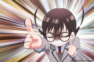 夏アニメ「100カノ 第3期」新・彼女の知与は、乱れを正さずにいられず…第26話先行カット 画像