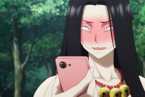 夏アニメ「令和のダラさん」巫女服の出来映えに困惑するばかりのダラさんだが… 第3話先行カット 画像