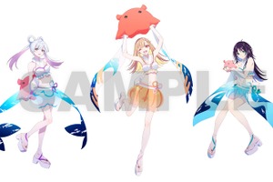 かぐや、彩葉、やちよと水族館を巡ろう♪ 「超かぐや姫！」×サンシャイン水族館コラボ開催！ 仮想空間〈ツクヨミ〉が夜間限定出現【7月24日～】 画像